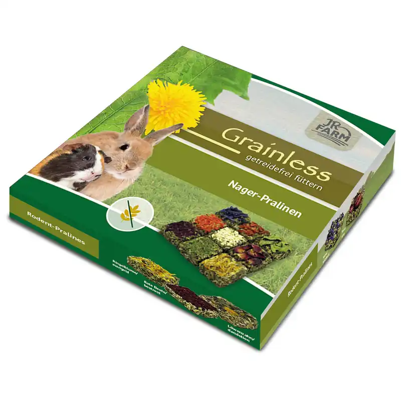 Sale Sparpaket 2 x 125 g JR Farm Grainless Nager-Pralinen Nager Snack
